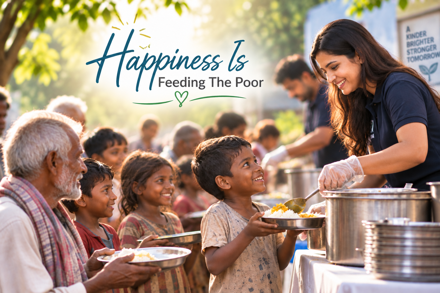 Feeding the poor