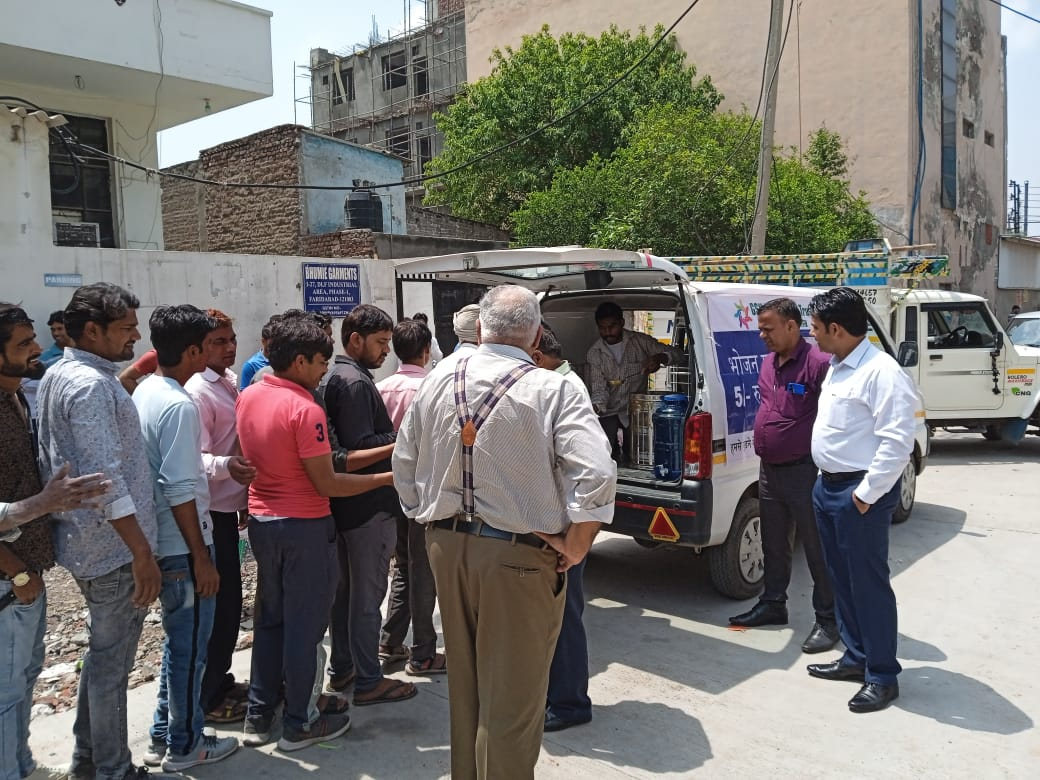 Food distribution drive